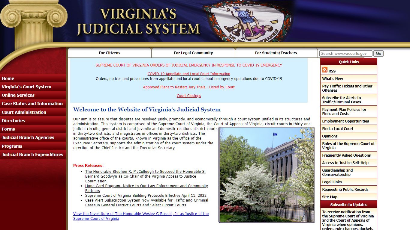 Loudoun General District Court - Judiciary of Virginia